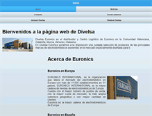 Tablet Screenshot of divelsa.com